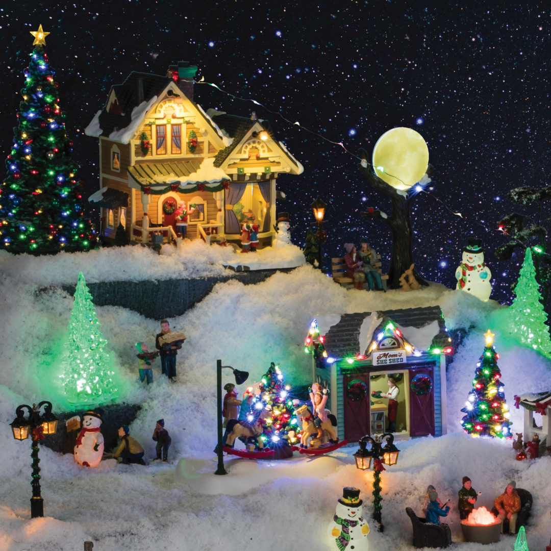 Kerstdorp adapters