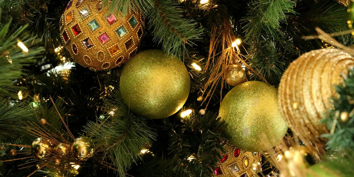 Kerstballen glas