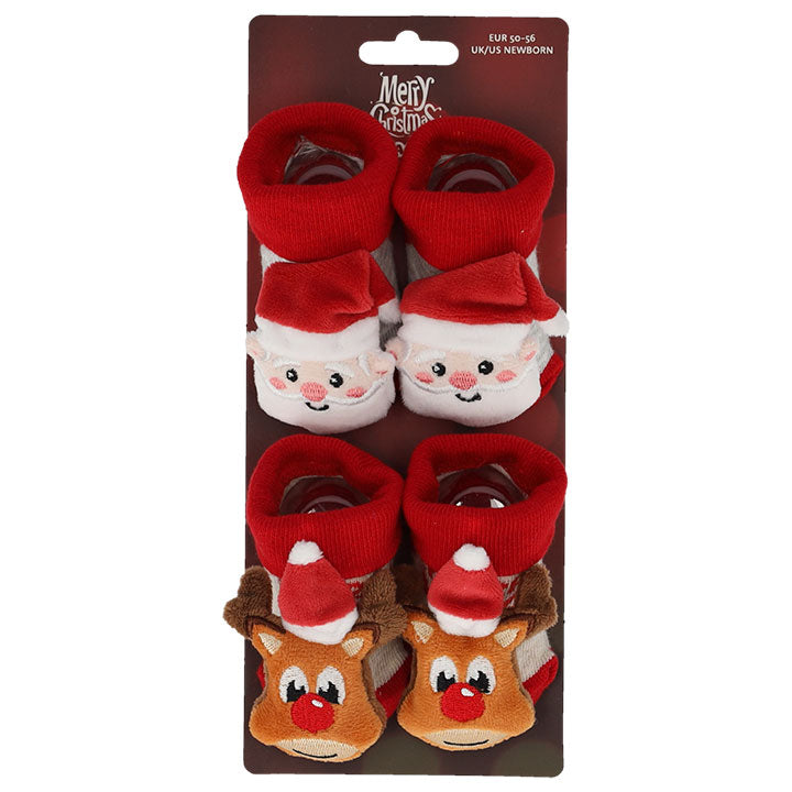 apollo babies 3d socks 2-pack nb combi b ass 1