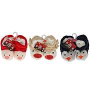 apollo babies knitted booties x-mas 20/21 combi a ass 1