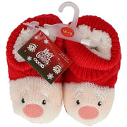 apollo babies knitted booties x-mas 20/21 combi b ass 1