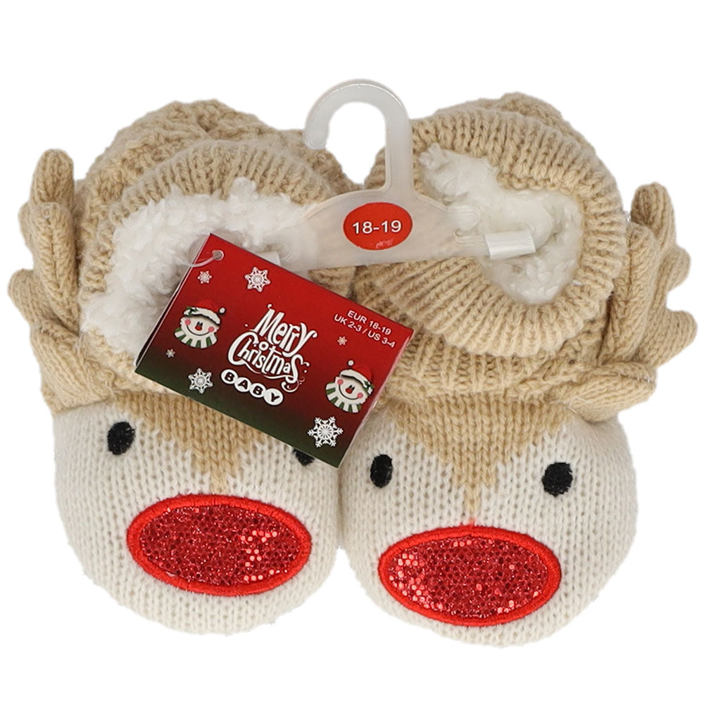 apollo babies knitted booties x-mas 18/19 combi c ass 1