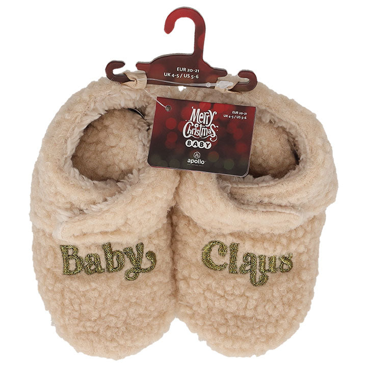 apollo babies knitted booties teddy x-mas 16/17 combi c ass 1