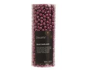 kralenslinger polystyreen shiny donker roze d.0.8cm x l.1000cm
