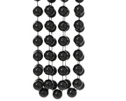 kralenslinger xxl polystyreen shiny zwart d.2cm x l.270cm