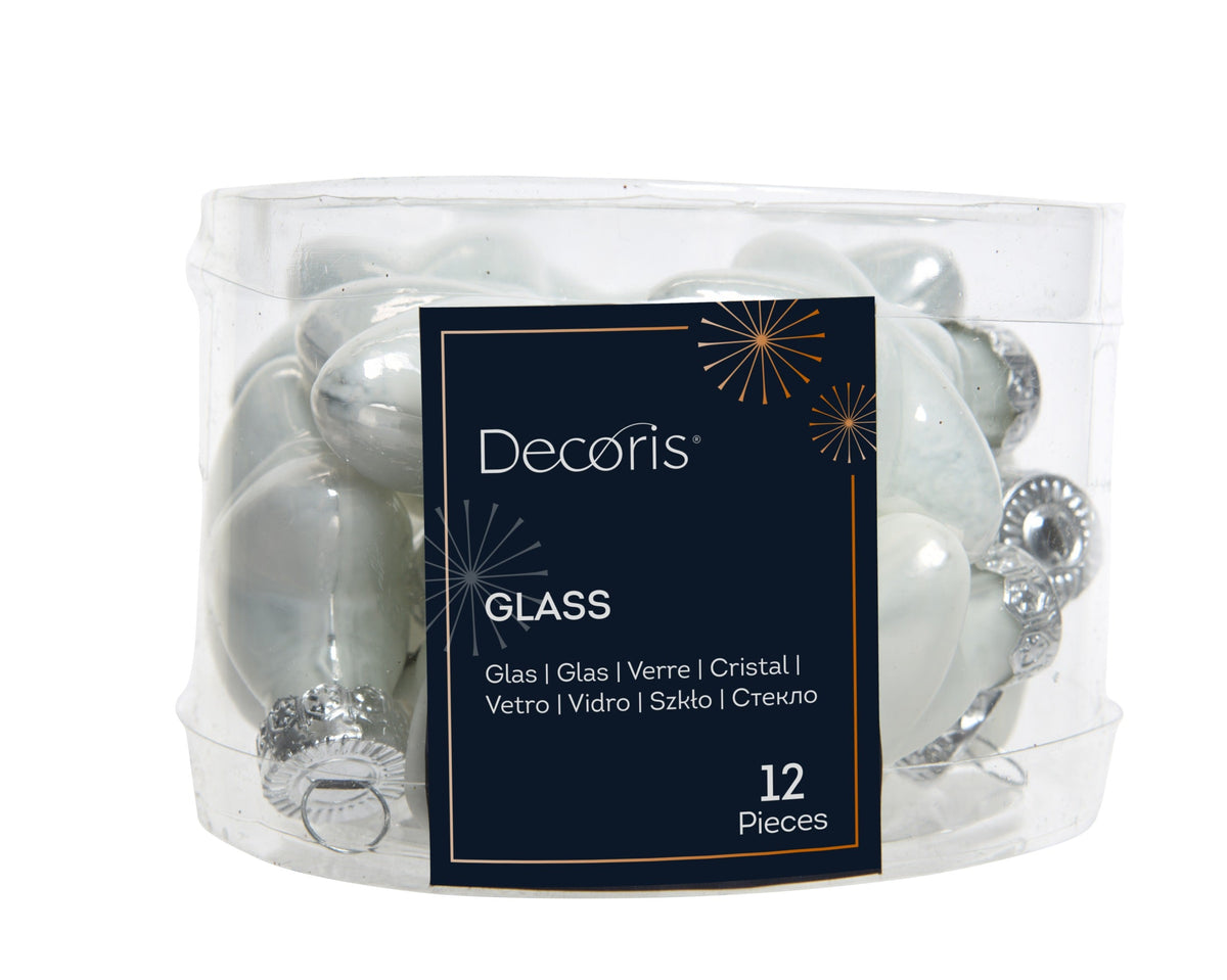 ster glas enamel,matt mix winterwit l.2cm x w.4.5cm x h.4cm