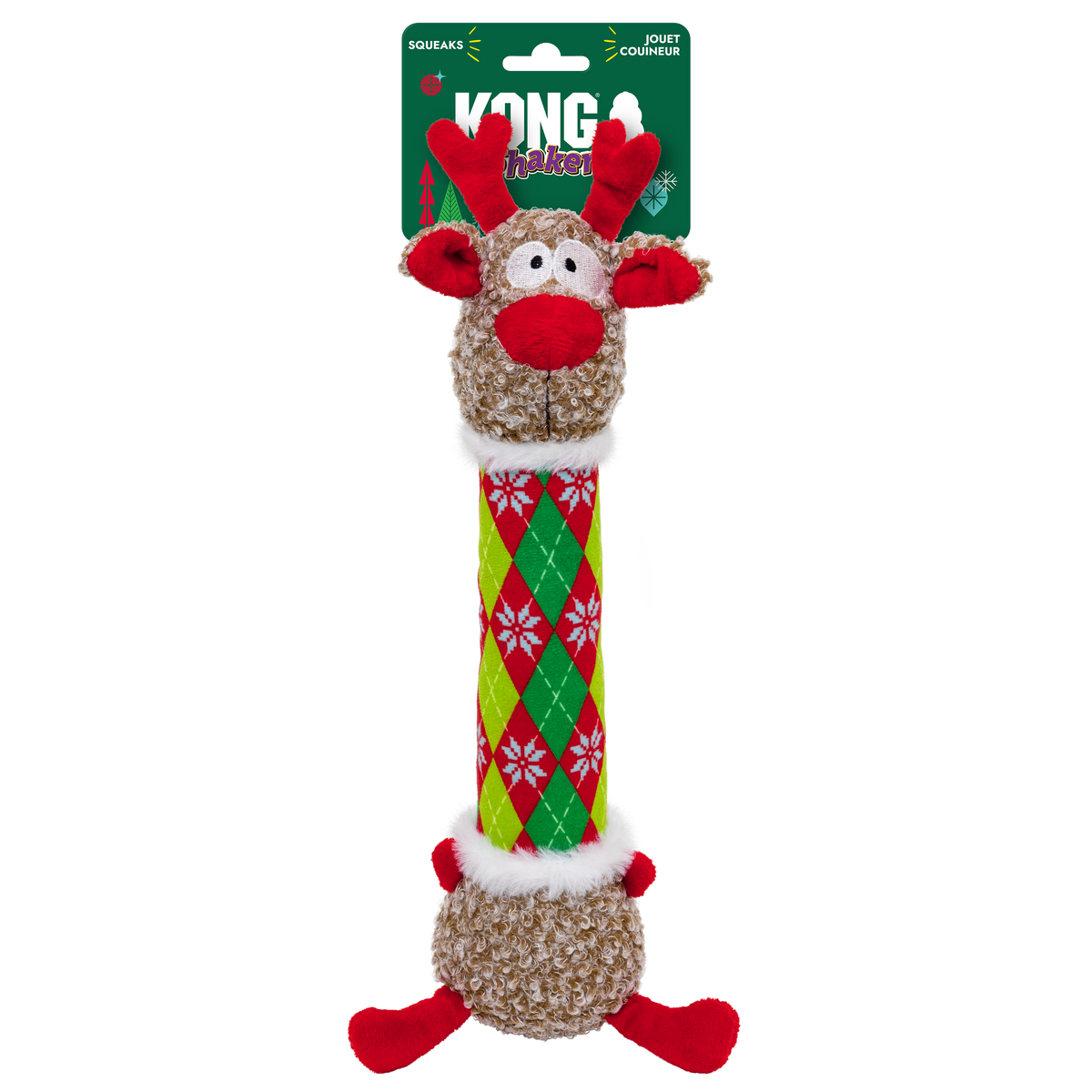 holiday shakers luvs argyle reindeer md