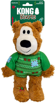 holiday wild knots sweater bear med/larg