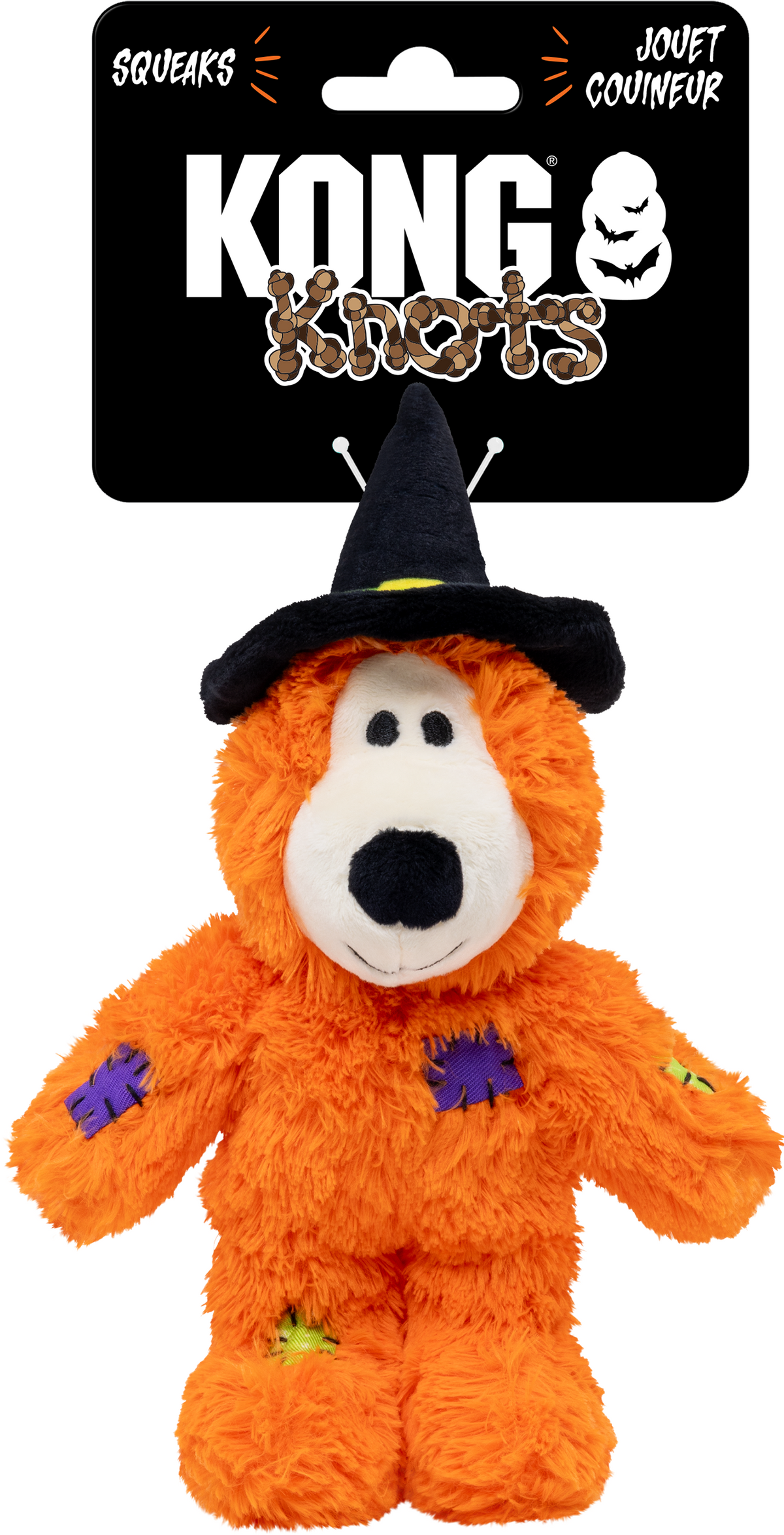 halloween wild knots bear orange sm/md