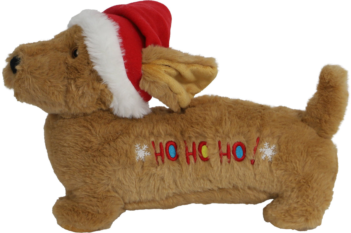 krstsplgd hond+hohoho+piep bruin 19cm