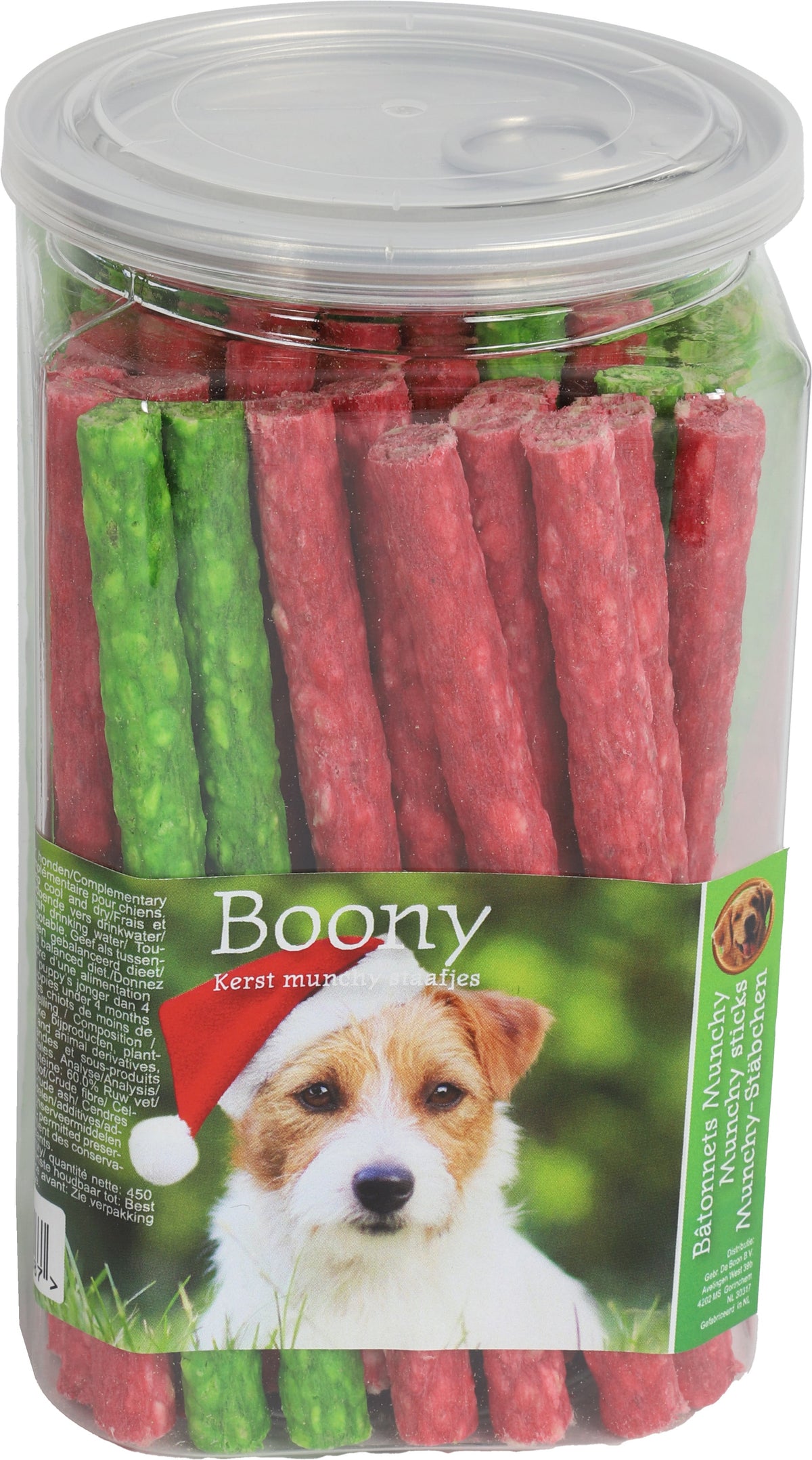 christmas sticks rood/groen 450 gram