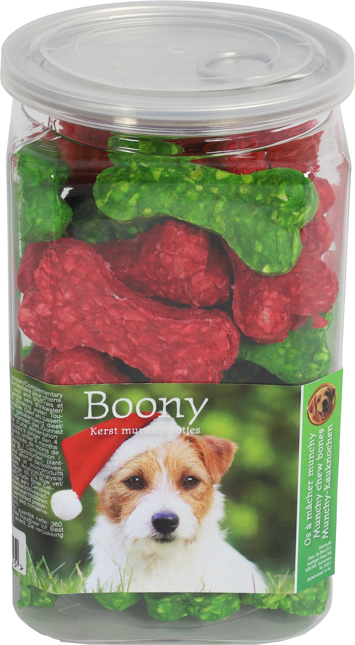 christmas bones rood/groen  380 gram