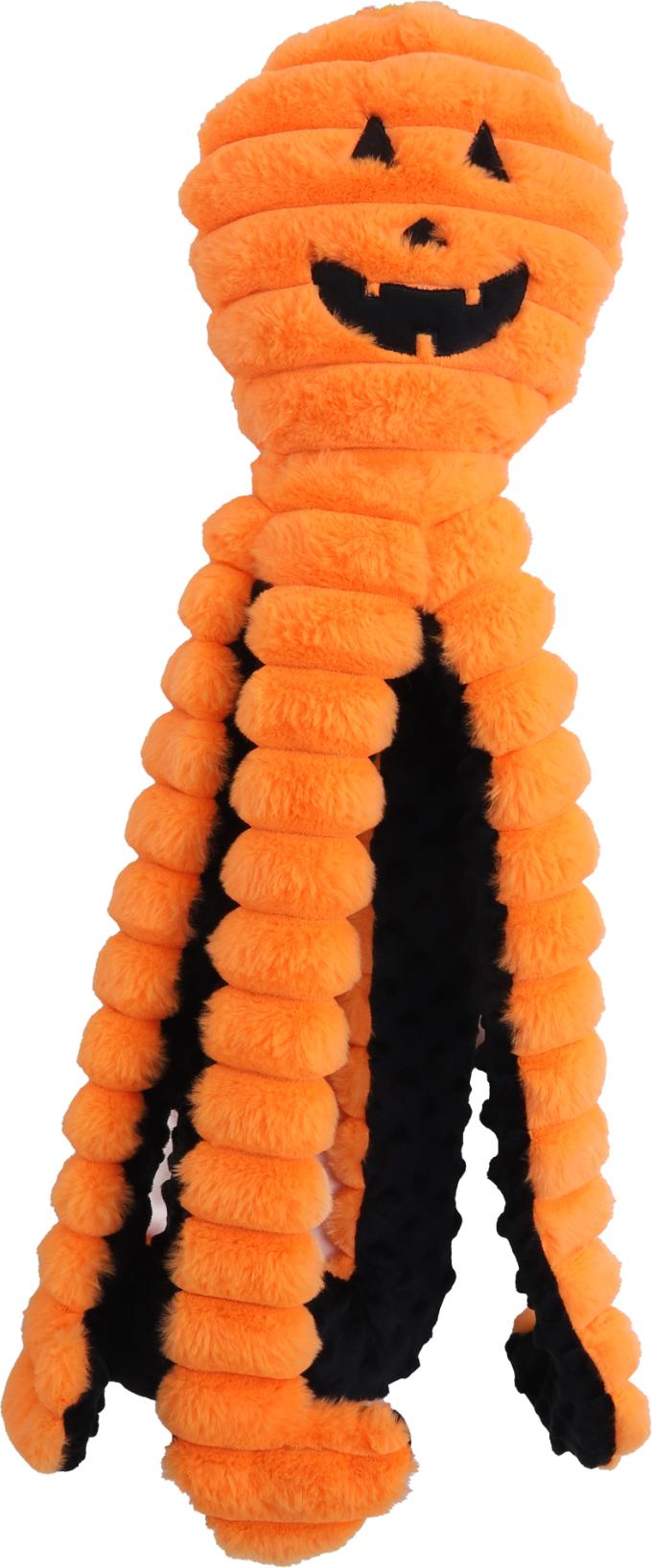 halloween octo corduroy+piep oranje 65cm