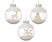 bal op draad pet ball pet 3ass transparant d.8cm