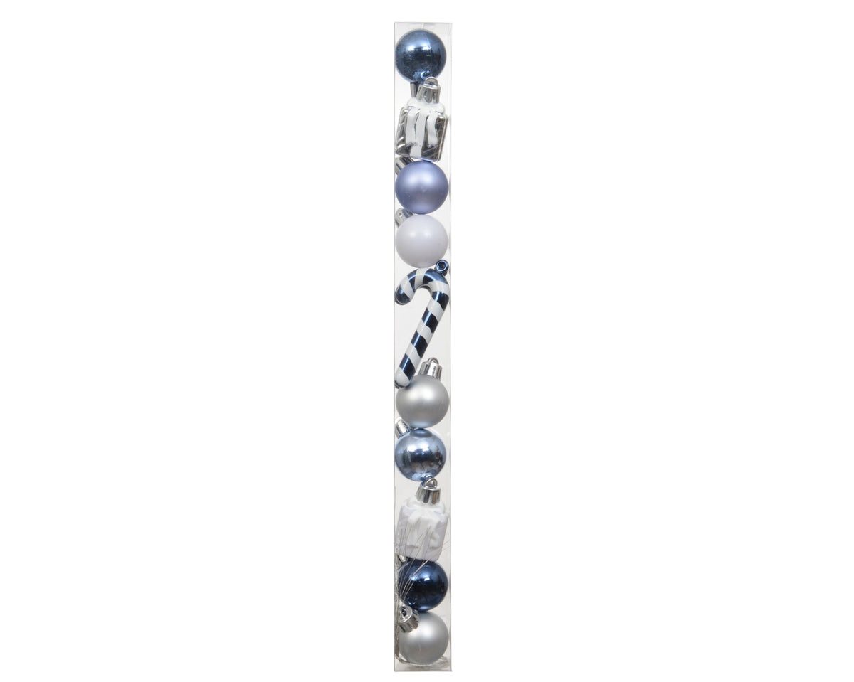 mix polystyreen shiny - matt mix assortie l.3cm x w.3cm x h.34.5cm koker a 11 stuks