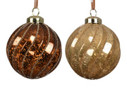 kerstballen polystyreen shiny,mercury beads 2col ass assortie d.8cm