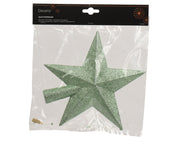 piek polystyreen glitter mintgroen l.4.2cm x w.19cm x h.19cm