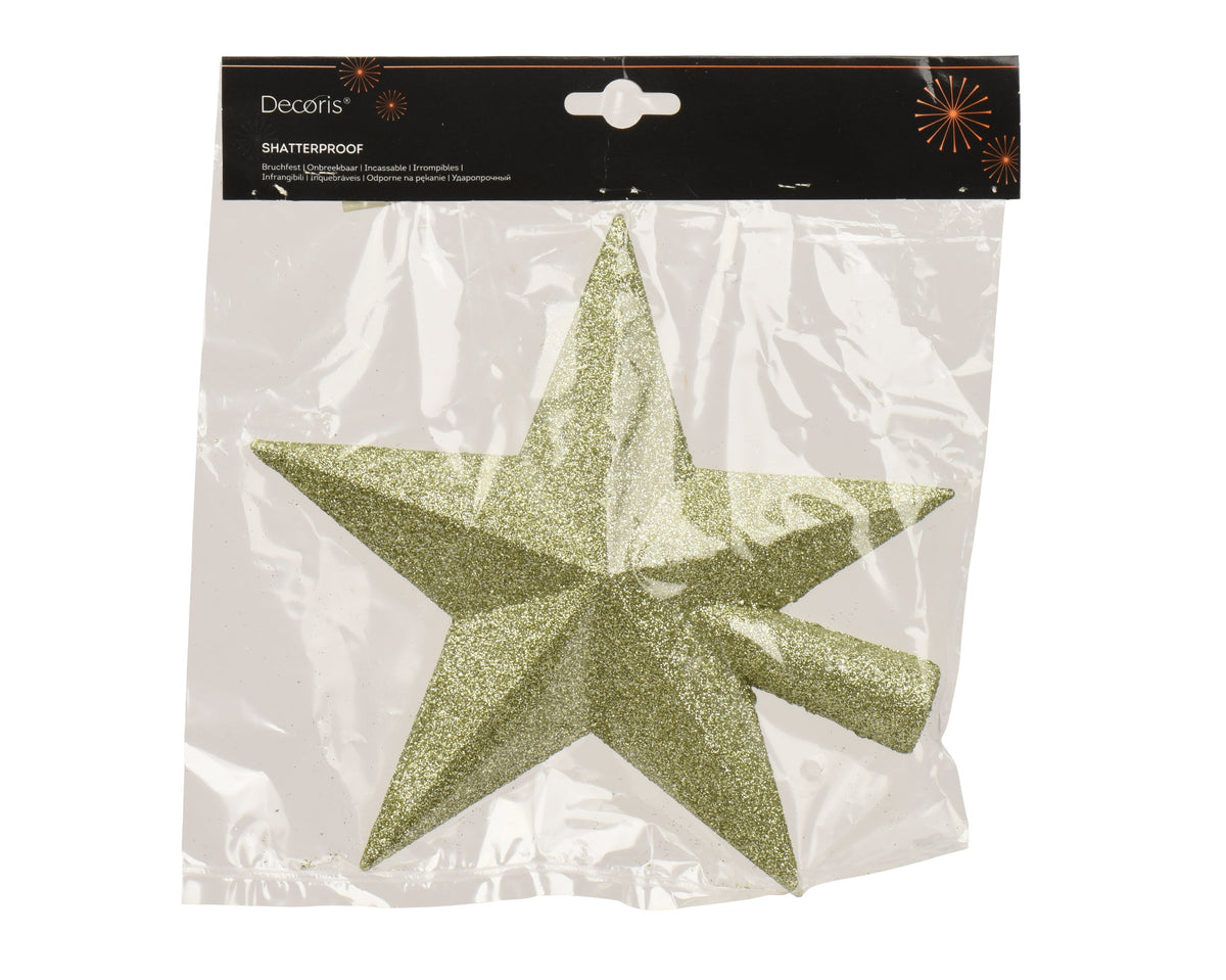 piek polystyreen glitter warm pistache l.4.2cm x w.19cm x h.19cm