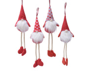 gnoom polyester fabric 4ass rood/wit l.1.8cm x w.7cm x h.24cm