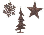 hanger plastic glitter espresso l.0.8cm x w.10.5cm x h.10.5cm