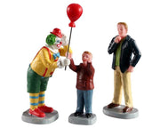 friendly clown, set of 3