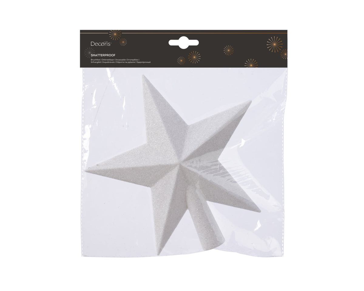 piek polystyreen glitter winterwit l.4.2cm x w.19cm x h.19cm