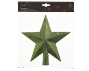 piek polystyreen glitter dennengroen l.4.2cm x w.19cm x h.19cm