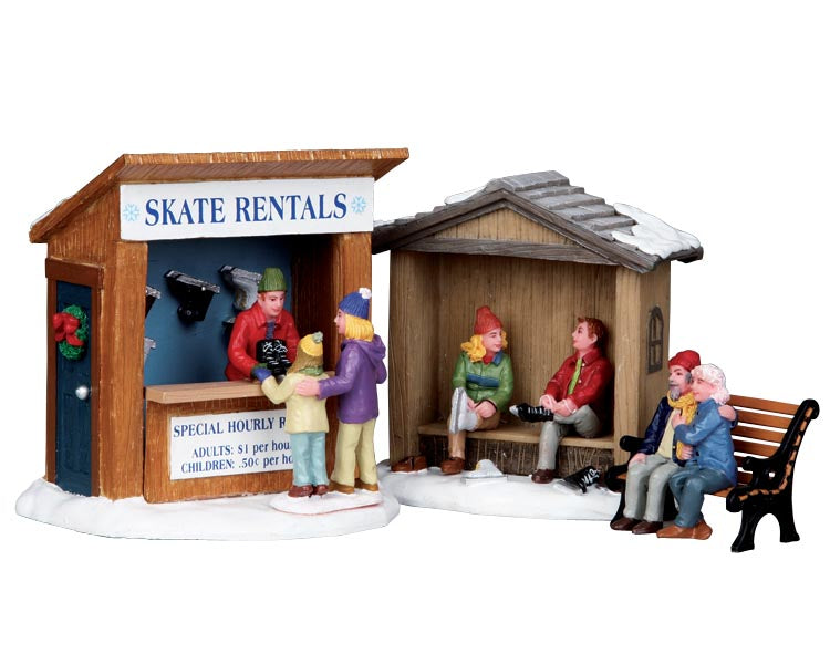 skate rentals, set of 3