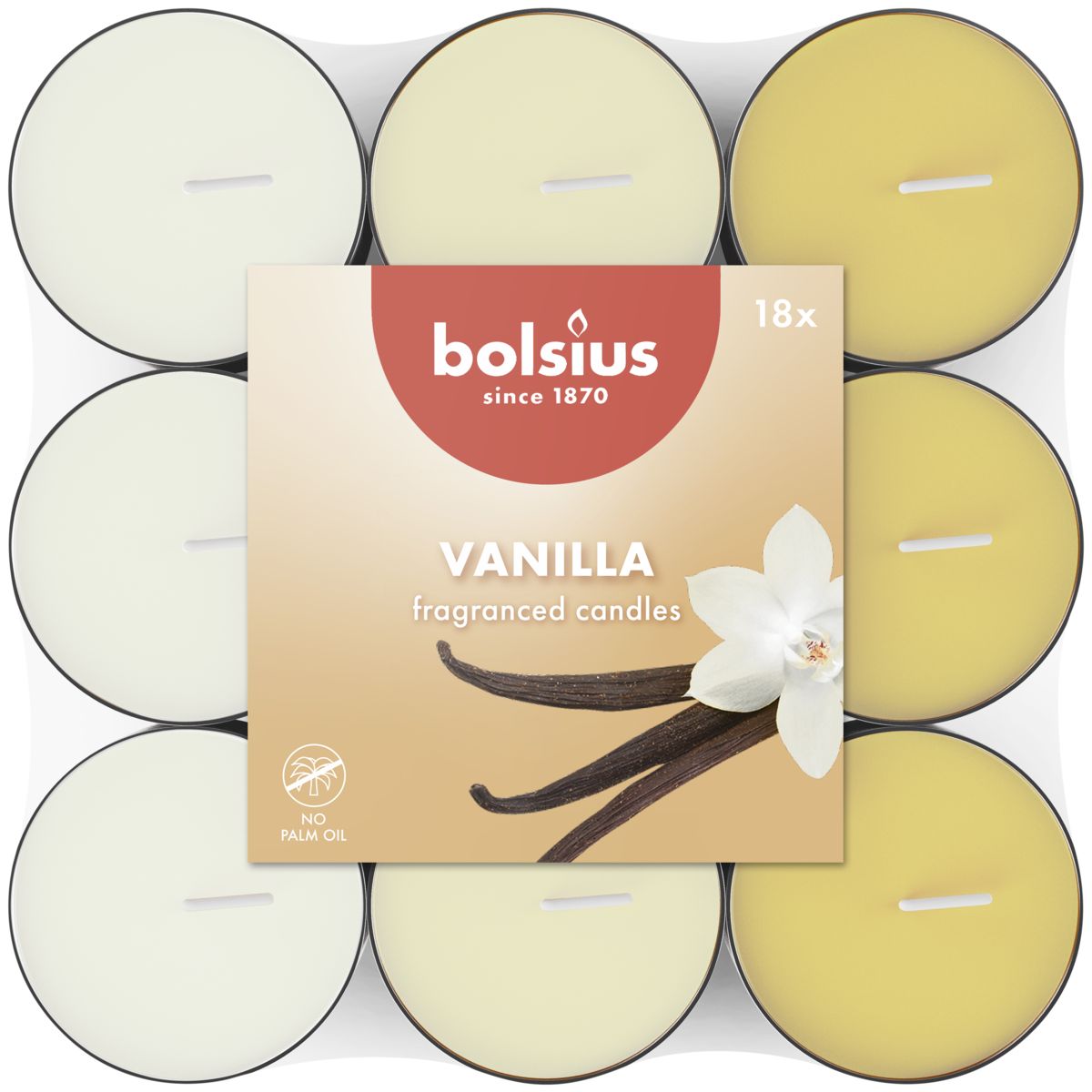 geurtheelicht 3,5u vanilla pack 18