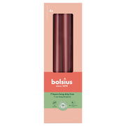 gotische kaarsen 245/24 doos 4 velvet red