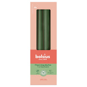 gotische kaarsen 245/24 doos 4 metallic green