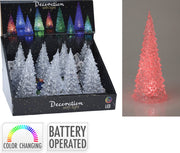 kerstboom acryl met gekleurd l