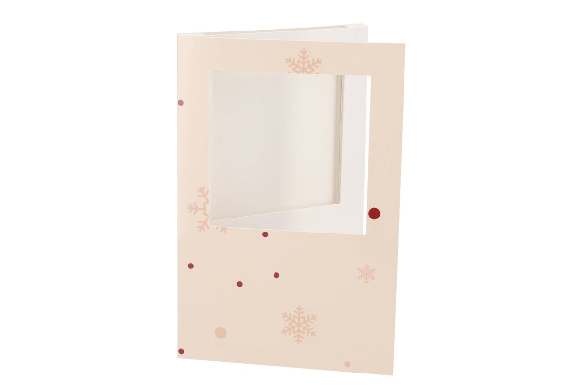 gift tile card ice crystal nude 21x14x1cm