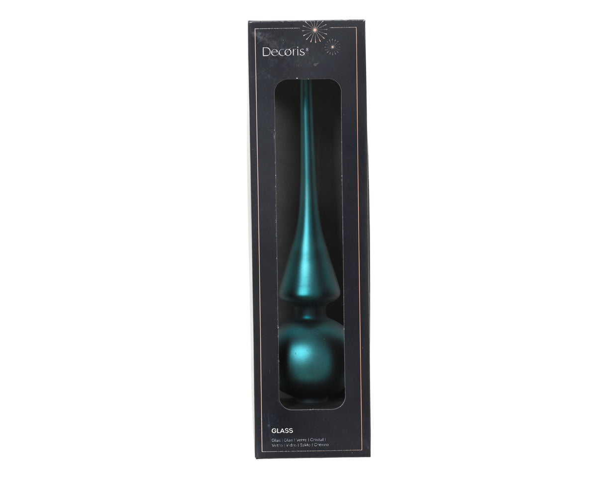 piek glas matt emerald d.6cm x h.26cm