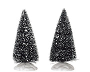 bristle tree, set of 2, small