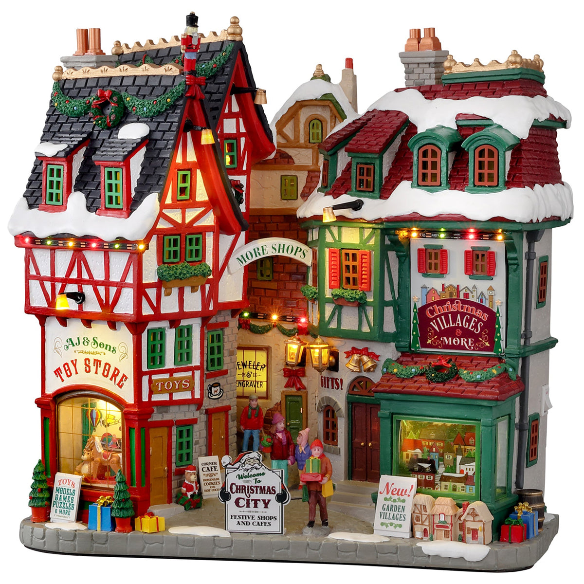 christmas city, b/o (4.5v)