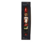 piek glas shiny, glitter,matt gliiter rood/kleur(en) l.5cm x w.6.5cm x h.29cm