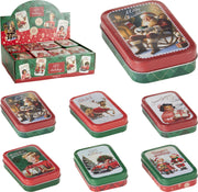 voorraadblik 95x60x20mm 6ass kerst designs