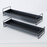 dienblad wolga , b 19,00 cm, ijzer, effen, zwrt