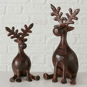 figuur tarnow, hert, h 16,00 cm, alu, bn