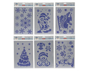 stencils pet shiny 6ass wit l.21cm x w.30cm x h.0.1cm