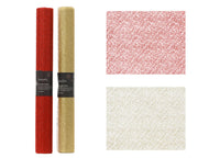 decostof polyester glitter 2col ass assortie l.200cm x w.35cm x h.0.1cm