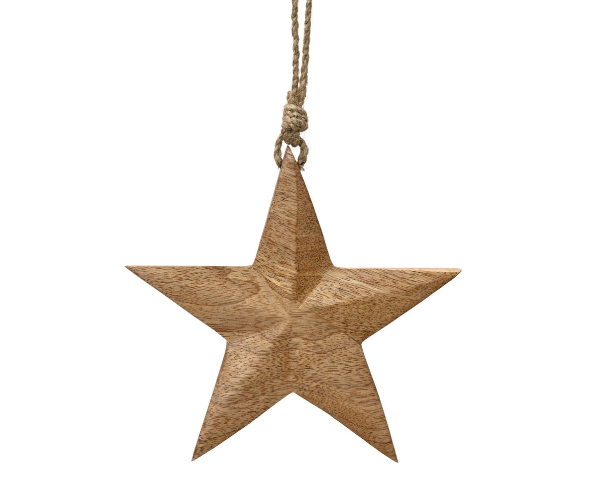 ster mangohout natural fsc mix 70% naturel l.20cm x w.20cm x h.1.5cm