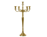 kandelaar aluminium yes goud l.44cm x w.44cm x h.80cm