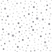 servetten silver stardust 3-laags tissue 33 x 33 cm