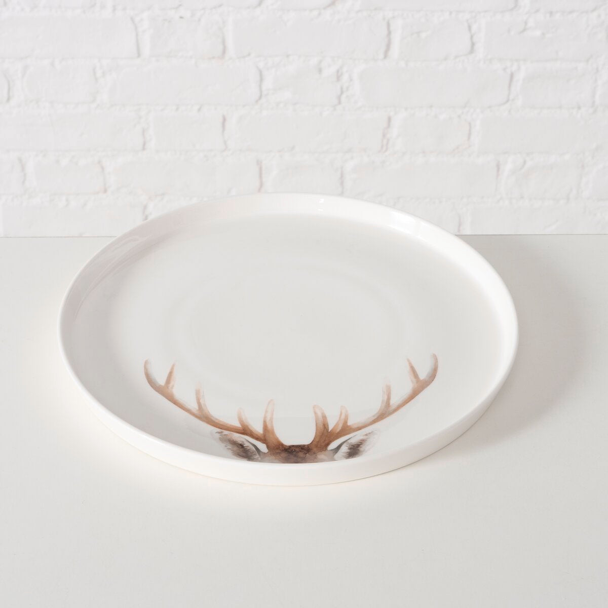 bord aspen, vaatwasmachinebestendig, d 26,00 cm, new bone, veelkleurig, motief