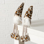 bungelbeentjes leo, 2 ass., kabouter, h 40,00 cm, ijzer, polyester, brn, wt