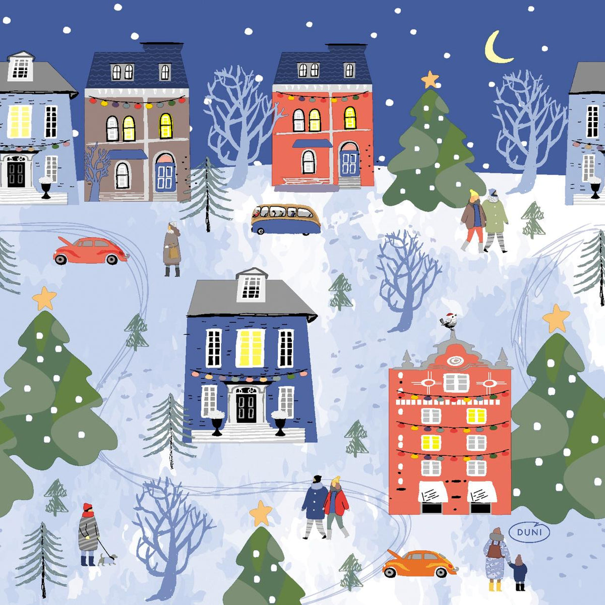 servetten winter wonders 3-laags tissue 33 x 33 cm