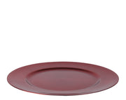 decobord plastic round rood d.33cm x h.1.5cm