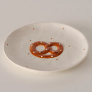 bord bretzel, vaatwasmachinebestendig, d 15,50 cm, steengoed, veelkleurig